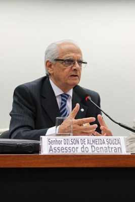 Senhor Dilson de Almeida Souza, Assessor do Denatran - Departamento Nacional de Trânsito.