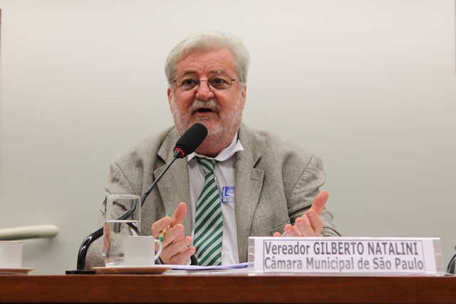 Vereador Gilberto Tanis Natallini, da Câmara Municipal de São Paulo.