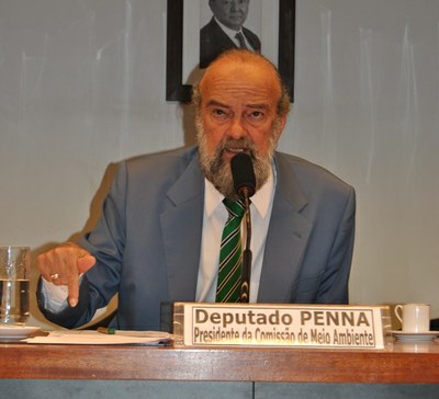 Deputado Penna (PV/SP), presidente da CMADS e proponente da audiência pública.