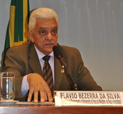 Flávio Bezerra da Silva, Secretário de Planejamento e Ordenamento da Pesca do Ministério da Pesca e Aquicultura.