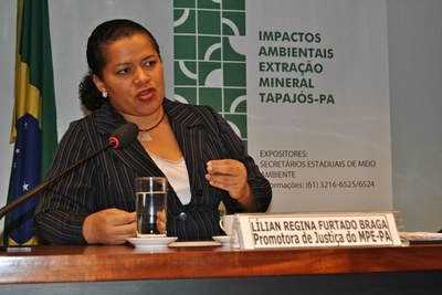 Lílian Regina Furtado Braga, Promotora de Justiça do Ministério Público do Estado do Pará.