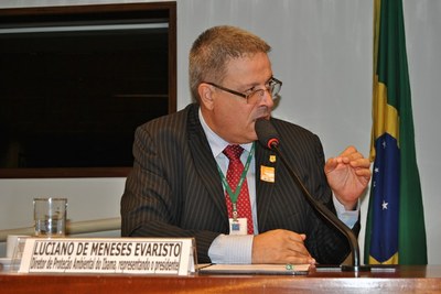 Luciano de Menezes Evaristo, Diretor de Proteção Ambiental do Ibama - Instituto Brasileiro do Meio Ambiente e dos Recursos Renováveis.