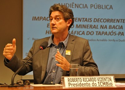 Roberto Ricardo Vizentin, Presidente do ICMBio - Instituto Chico Mendes de Conservação da Biodiversidade.