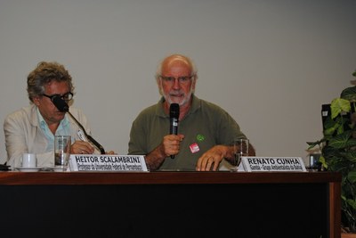 Renato Cunha, Representante do Gambá - Grupo Ambientalista da Bahia 