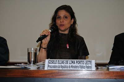 Gisele Elias de Lima Porto Leite, Procuradora da República e Coordenadora do GT Energia Nuclear da 4º Câmara de Coordenação e Revisão do MPF