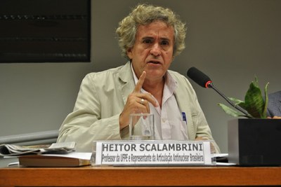 Heitor Sacalambrini, Professor da Universidade Federal de Pernambuco e representante da Articulação Antinuclear Brasileira