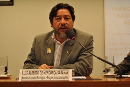 Luis Alberto de Mendonça Sabanay, Assessor de Assuntos Estratégicos e Relações Institucionais do Ministério da Pesca e Aquicultura.