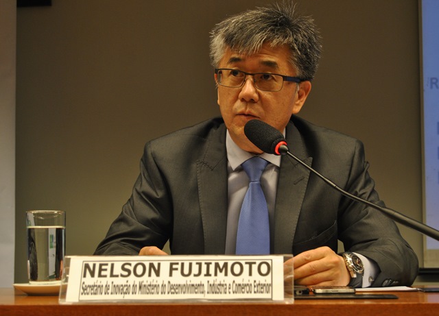 Nelson Fujimoto, Secretário de Inovação do Ministério de Desenvolvimento, Indústria e Comércio Exterior.