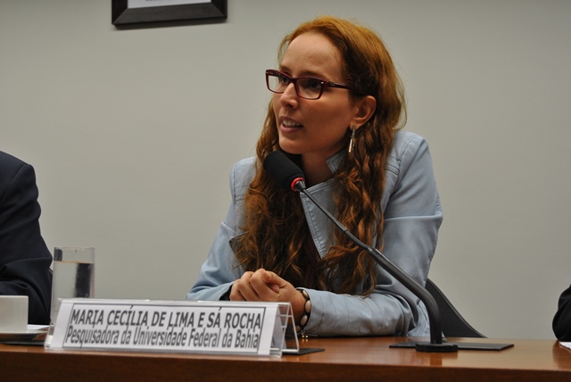 Maria Cecília de Lima e Sá de Alencar Rocha, Pesquisadora da UFBA - Universidade Federal da Bahia.