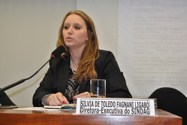 Silvia de Toledo Fagnani Ligabó, Diretora-Executiva do Sindicato Nacional da Indústria de Produtos para Defesa Agrícola.