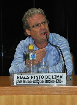 Régis Pinto de Lima, Chefe da Estação Ecológica de Tamoios do ICMBio.