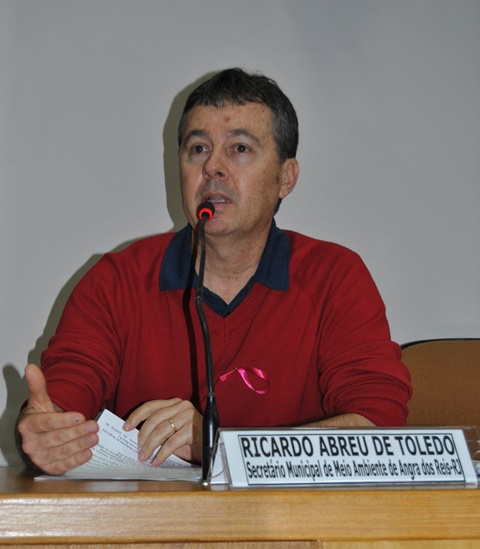 Ricardo Abreu de Toledo, Secretário Municipal de Meio Ambiente de Angra dos Reis, Rio de Janeiro.