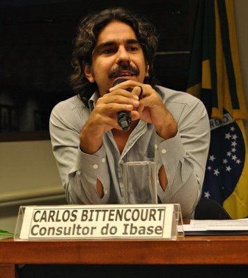 Carlos Bittencourt, Consultor do Ibase - Instituto Brasileiro de Análises Sociais e Econômicas.