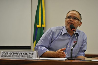 José Vicente de Freitas, Coordenador-Geral de Educação Ambiental do Ministério da Educação.