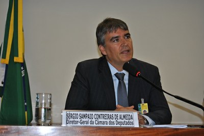 Sérgio Sampaio Contreiras de Almeida, Diretor-Geral da Câmara dos Deputados.