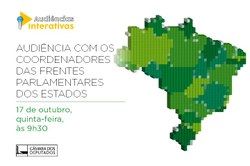 Cmads realizou Audiência Pública com os Coordenadores das Frentes Parlamentares dos Estados