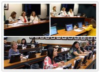 CMulher aprova projetos de lei e autoriza realização de audiências públicas