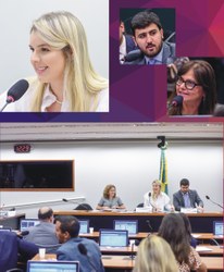 CMulher realizou a primeira reunião deliberativa, sob a presidência da deputada Luísa Canziani.
