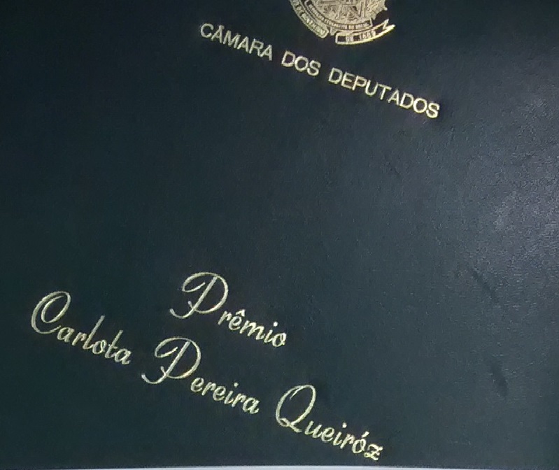 Escolha das agraciadas com o Diploma Carlota Pereira de Queirós ocorrerá no dia 04 de outubro