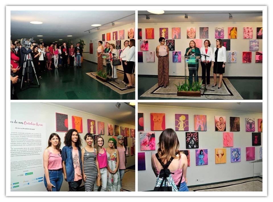 Exposição promove reflexão sobre a  prevenção ao Câncer