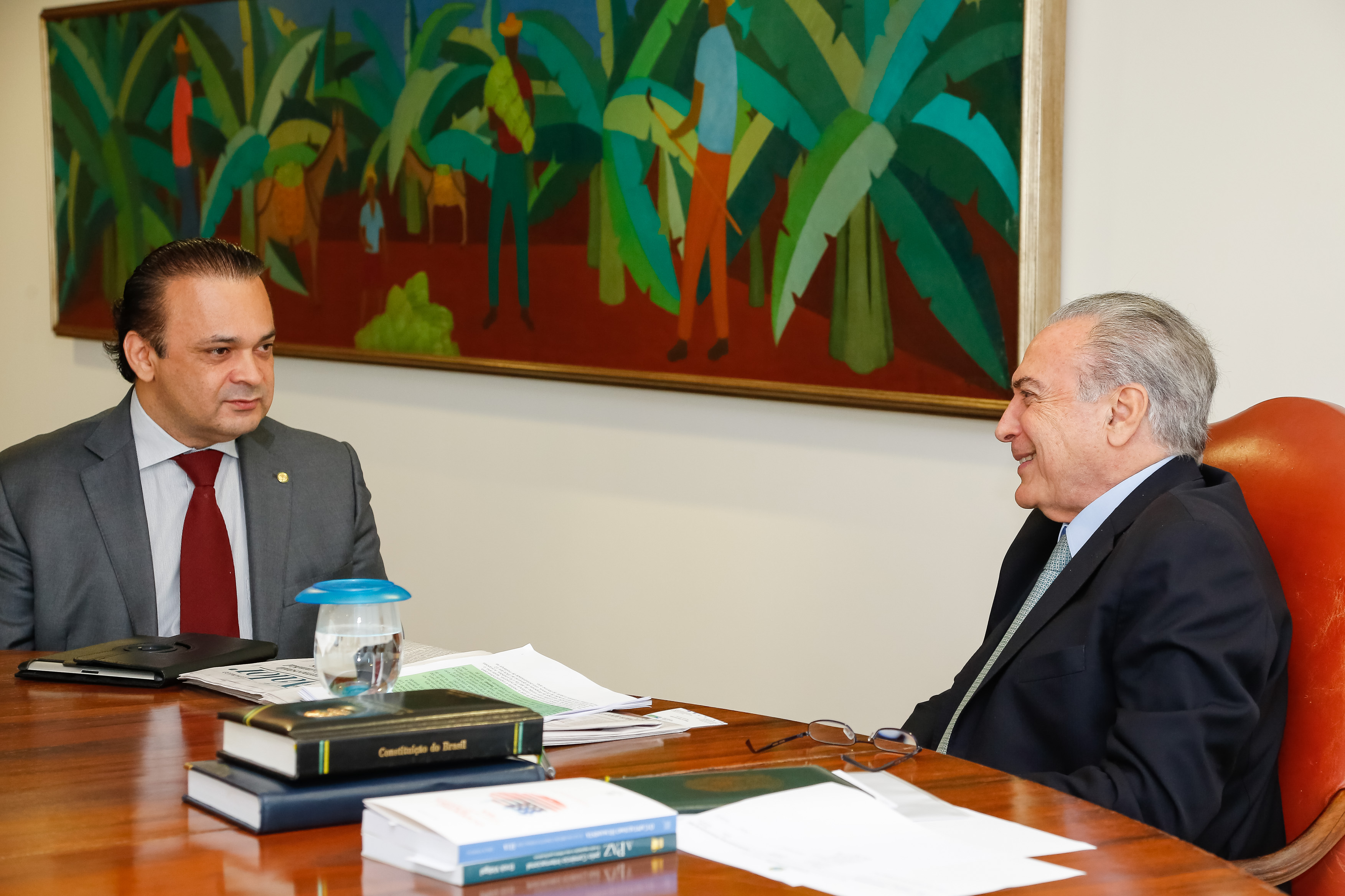 Secretaria Nacional do Idoso é tema de audiência entre Michel Temer e Roberto de Lucena 