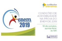 Acessibilidade das provas do Enem é tema de audiência pública
