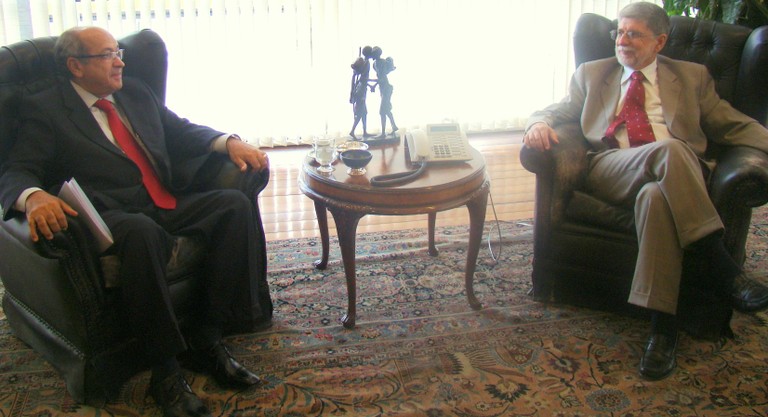 AUDIÊNCIA COM MINISTRO CELSO AMORIM