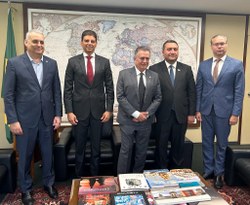 Azerbaijão quer estreitar relações com o Brasil em áreas estratégicas