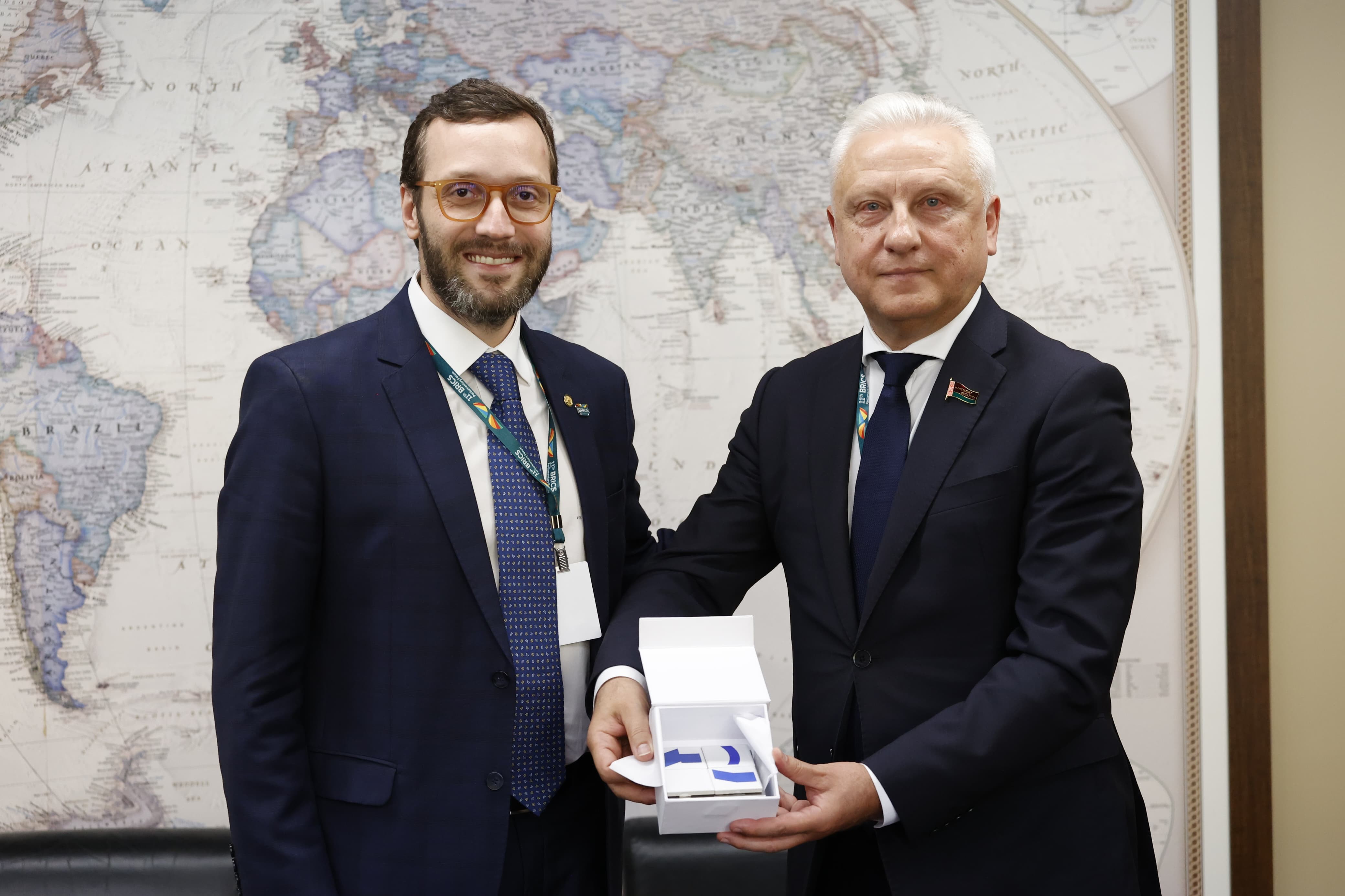 Belarus quer fortalecer relacionamento parlamentar com o Brasil 