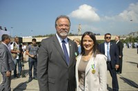 Bruna Furlan é agraciada com a Medalha da Vitória pelo MD