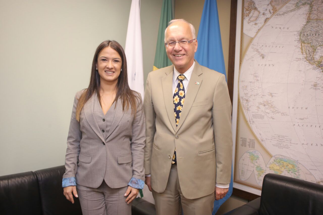  Bruna Furlan ressalta a importância do Grupo de Amizade Brasil – Alemanha e participará do Forte de Copacabana