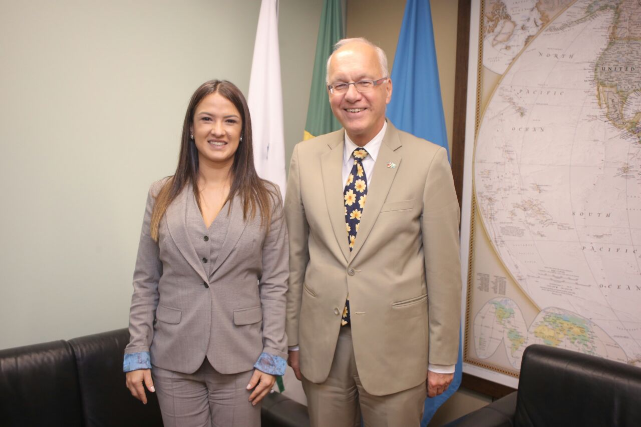  Bruna Furlan ressalta a importância do Grupo de Amizade Brasil – Alemanha e participará do Forte de Copacabana