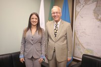  Bruna Furlan ressalta a importância do Grupo de Amizade Brasil – Alemanha e participará do Forte de Copacabana