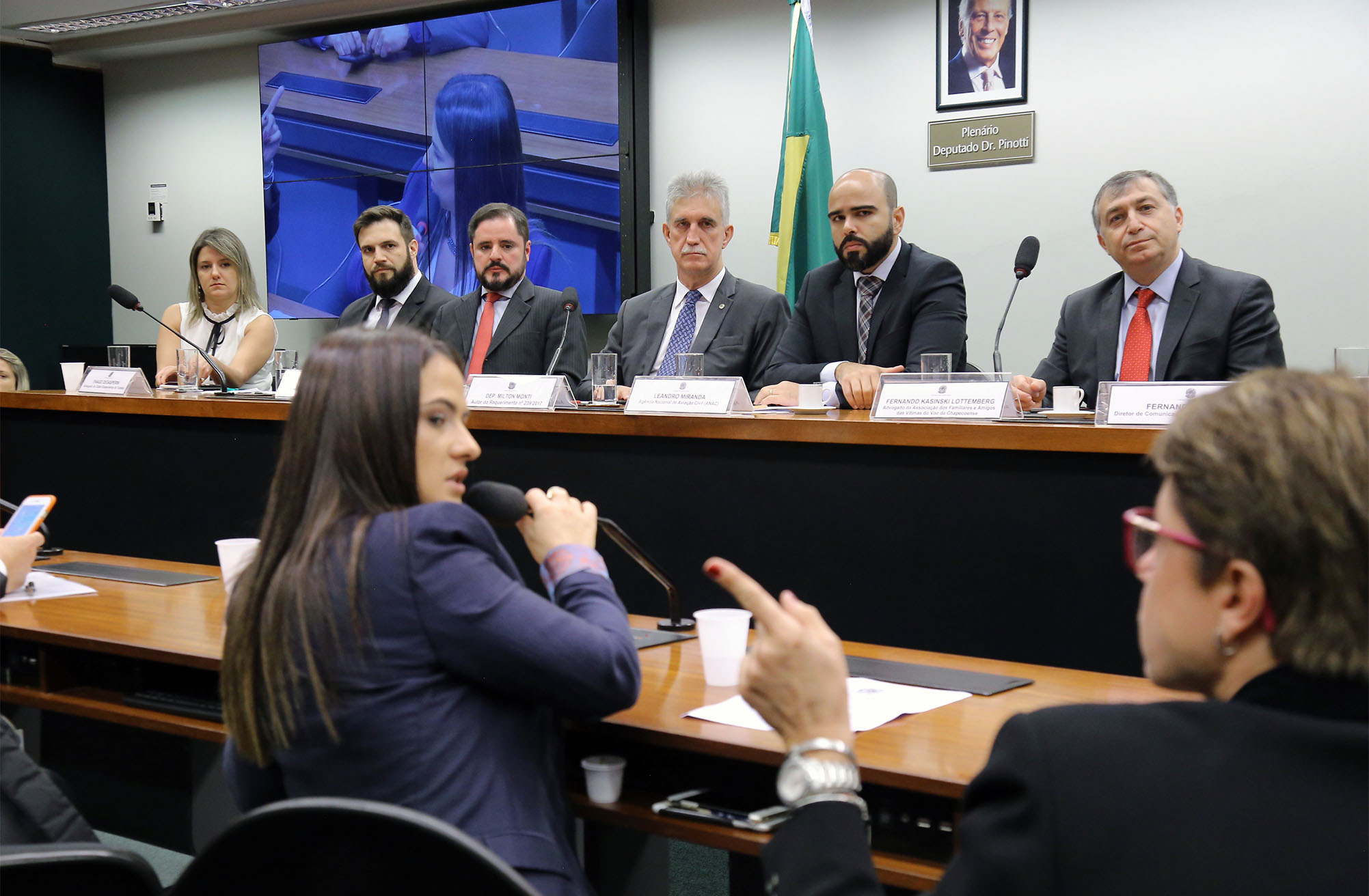 CREDN discute apoio às famílias das vítimas do voo da Chapecoense