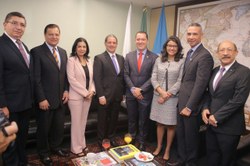 CREDN promove diálogo com embaixadores dos países da América Central 