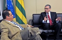 Deputado Carlos Leréia recebe visita do embaixador da ONU
