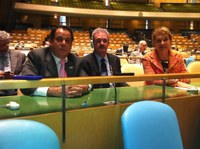 Deputado Carlos Leréia volta ao Brasil após reunião na ONU