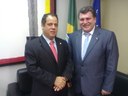 Deputado Leréia recebe  ministro da embaixada da Síria