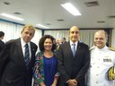 Em São Paulo, Perpétua participa da solenidade de posse da nova diretoria da ABIMDE