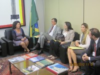 Encontro com representantes do Ministério das Relações Exteriores