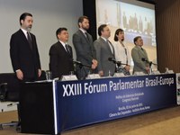 Fórum reuniu importantes nomes do parlamento Brasil-Europa para debater sobre comércio, desigualdades e migração