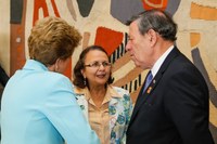 Jô Moraes acompanha visita de presidente do Uruguai