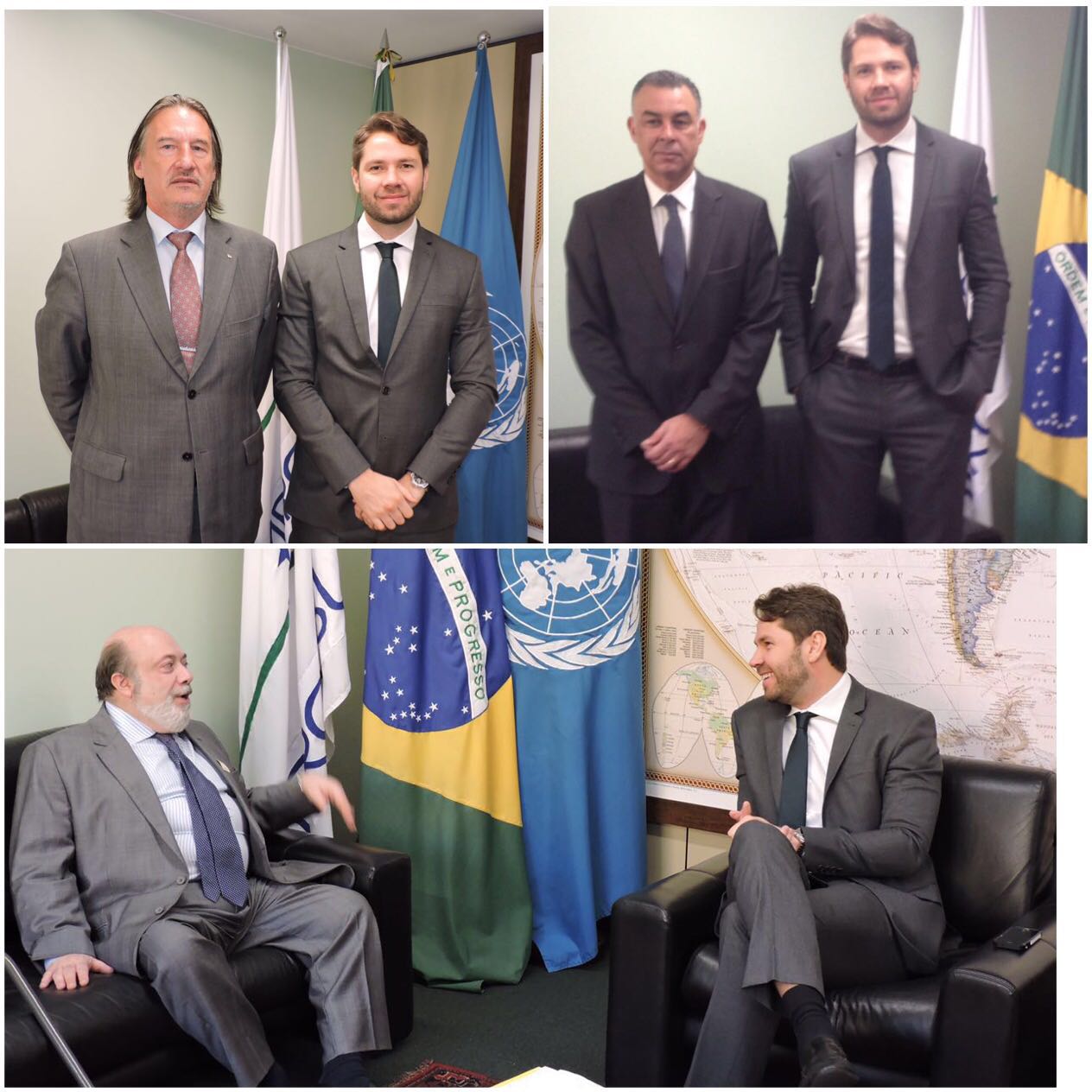 No dia 28.06.2016, o presidente da CREDN, dep. Pedro Vilela, recebeu os embaixadores do Uruguai, Estônia e Egito, Carlos Amorin, Mart Tarmak e Alaaeldin Roushdy, respectivamente.