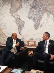 Nilson Pinto discute relações com a República Dominicana