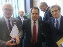 Parlamentares franceses visitam o presidente Carlos Leréia 