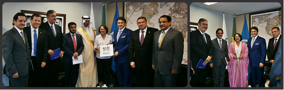 Parlamentares kwaitianos visitam Câmara dos Deputados