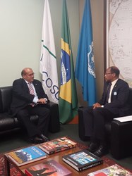  Presidente da CREDN destaca os 50 anos das relações da Guiana com o Brasil