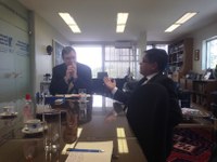 Presidente da CREDN discute Mais Médicos com Representante da OPAS