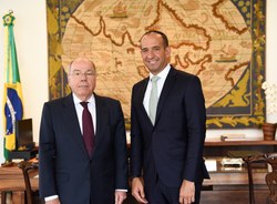 Presidente da CREDN discute Política Externa com chanceler