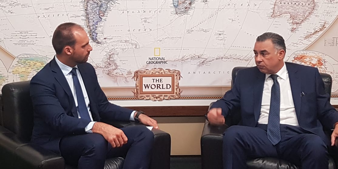  Presidente da CREDN recebe  Embaixador do Egito